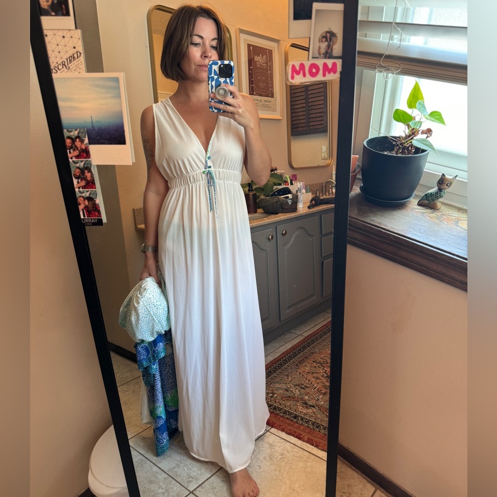 Vintage Nightgown and Robe Matching Set